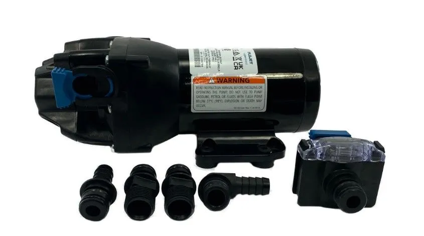 HD RV WATER PMP 12V 4GPM 50PSI
